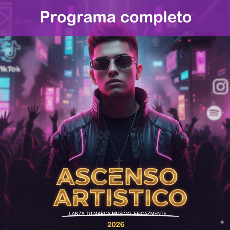 Programa Asenso Artístico: lanza tu marca musical con efectividad